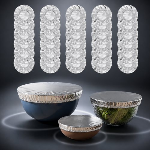 Reusable Aluminium Foil Food Storage Cover